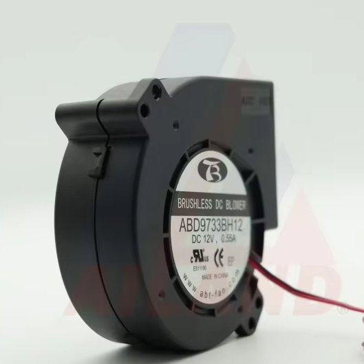 DC Brushless 97x33mm 2PIN Turbo Blower Fan for CPU Inverter Exhaust System Centrifugal Turbine Fan